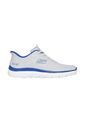 Tenis Skechers Hombre Summits Slip-Ins Gris Azul de Skechers
