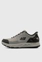 Tenis Trail Gris-Negro SKECHERS Escape Plan de Skechers