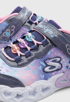 Tenis Lifestyle SKECHERS Infinite Heart Lights Multicolor