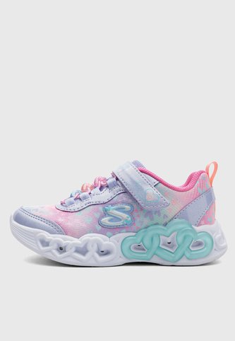 Tenis Lifestyle SKECHERS Infinite Heart Lights Multicolor Skechers