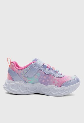 Tenis Lifestyle SKECHERS Infinite Heart Lights Multicolor