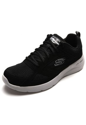 Tenis Running Negro-Gris Skechers Fallford