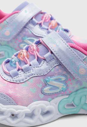 Tenis Lifestyle SKECHERS Infinite Heart Lights Multicolor