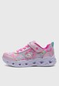 Tenis Lifestyle SKECHERS Heart Lights Rosa de Skechers