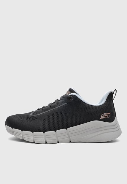Tenis Lifestyle SKECHERS Bobs B Flex 2.0 - Feeling It Negro