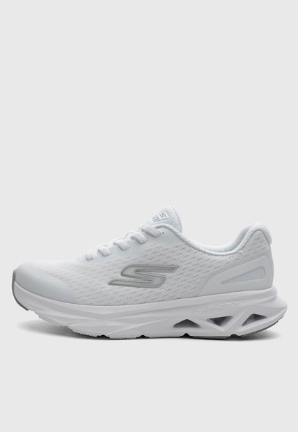 Tenis Running SKECHERS Glide Step Vortex - Avalin Blanco