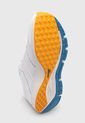 Tenis Running Blanco-Azul-Naranja Skechers Go Run Consistent de Skechers