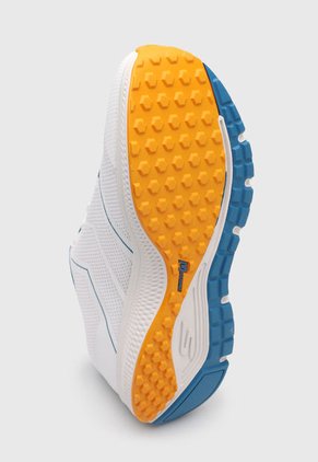 Tenis Running Blanco-Azul-Naranja Skechers Go Run Consistent