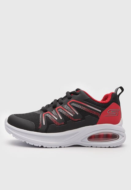 Tenis SKECHERS Microspec Max Advance - Krendeck Negro