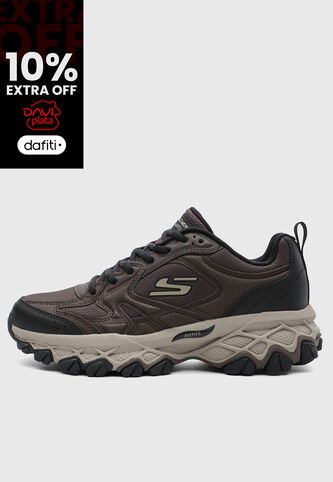 Tenis SKECHERS Arch Fit Akhidime - Rindge Marrón Skechers