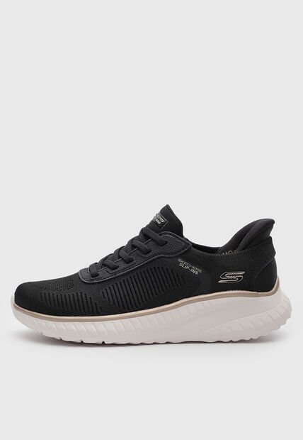 Tenis Lifestyle  SKECHERS Bobs Squad Chaos Negro
