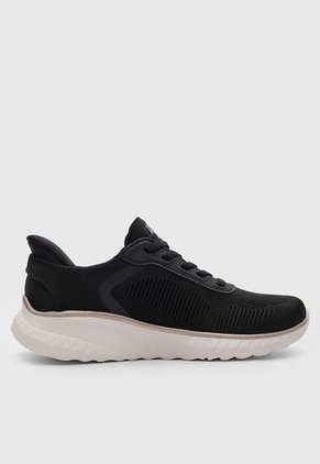Tenis Lifestyle  SKECHERS Bobs Squad Chaos Negro