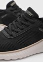 Tenis Lifestyle  SKECHERS Bobs Squad Chaos Negro de Skechers