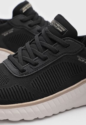 Tenis Lifestyle  SKECHERS Bobs Squad Chaos Negro