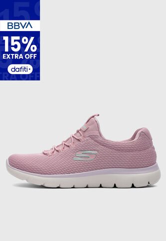 Tenis SKECHERS Summits - Summer Blush Rosa Skechers