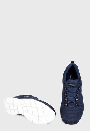 Tenis Training Azul-Dorado Skechers Brigth Bezer