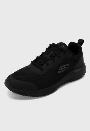 Tenis Training Negro Skechers Bounder Voltis