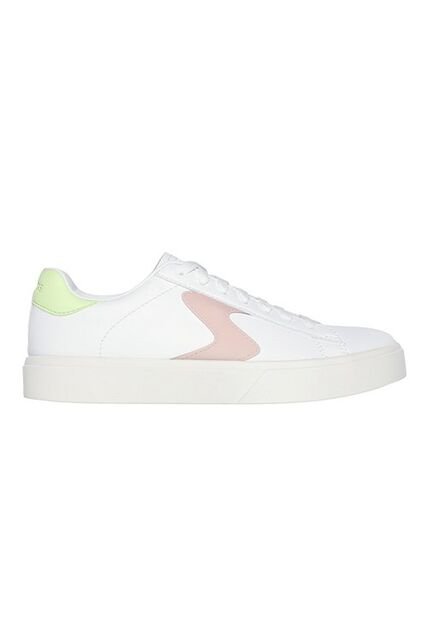 Tenis Mujer Skechers Top Grade - Blanco-Rosado