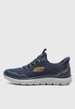 Tenis Lifestyle  SKECHERS Summits  Azul de Skechers