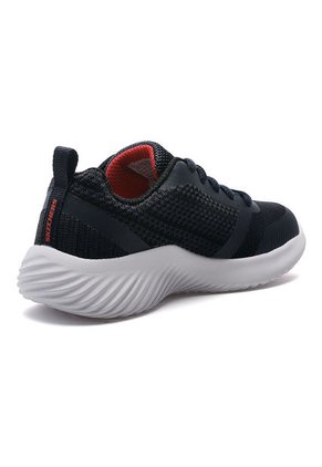 Tenis Training Azul Navy-Blanco-Rojo Skechers Bounder