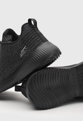 Tenis Training Negro Skechers Bobs Squad - Ghost Star
