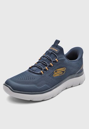 Tenis Lifestyle  SKECHERS Summits  Azul