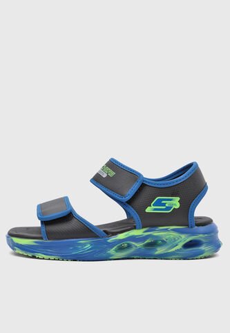 Sandalias SKECHERS S Lights Sola Glow Negro Skechers