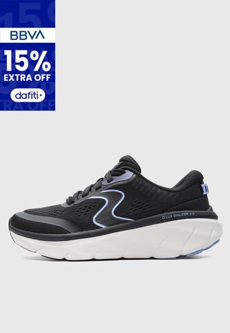 Tenis SKECHERS D'Lux Walker 2.0 Negro Skechers