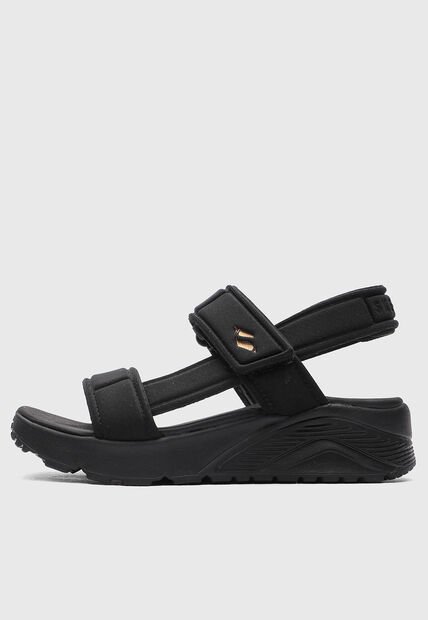 Sandalias Lifestyle SKECHERS Uno Lite Sandal â€“ Sunny Stand Negro
