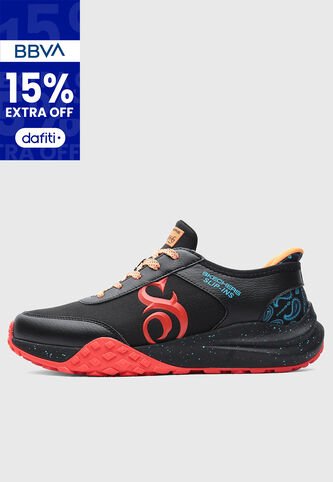Tenis SKECHERS  Snoop Frenzy Evader Negro Skechers