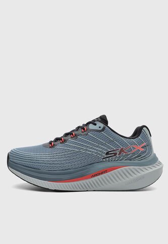 Tenis Walking  SKECHERS Go Walk Max Cushioning Arch Fit  Azul Skechers