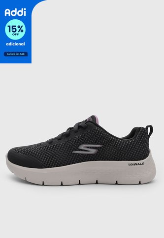 Tenis Walking Skechers Go Walk Flex Negro Skechers