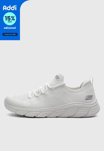 Tenis Lifestyle SKECHERS Bobs Sport B Flex Lo Blanco Skechers