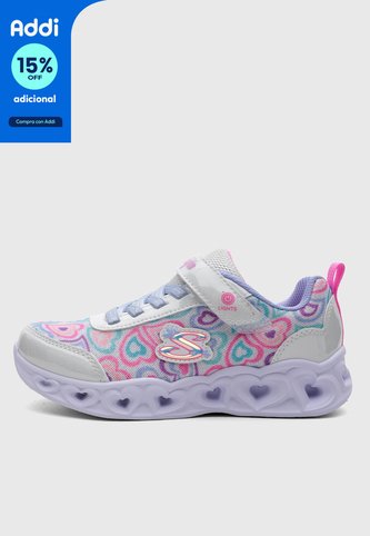 Tenis Lifestyle SKECHERS Heart Lights Multicolor Skechers