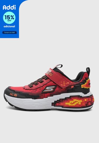 Tenis Lifestyle SKECHERS Mega - Craft 4K Rojo Skechers