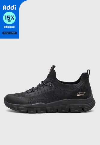 Tenis Lifestyle SKECHERS Moda Bobs B Lite - Slight Flex Negro Skechers