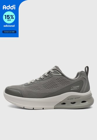 Tenis Lifestyle SKECHERS Bobs Arc Waves 2.0 - Class Rank Verde Oliva Skechers