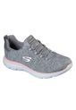 Tenis Skechers Summits Quick Getaway Color Gris / Rosa Para Mujer de Skechers