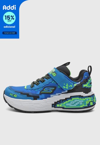 Tenis Lifestyle SKECHERS Mega - Craft 4K Azul Skechers