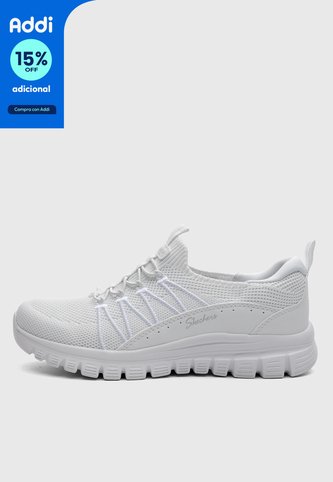 Tenis Lifestyle SKECHERS Graceful - Picture Perfect Blanco Skechers