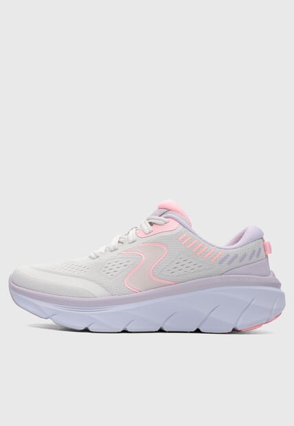 Tenis Lifestyle SKECHERS D'lux Walker 2.0 Active Pace Gris