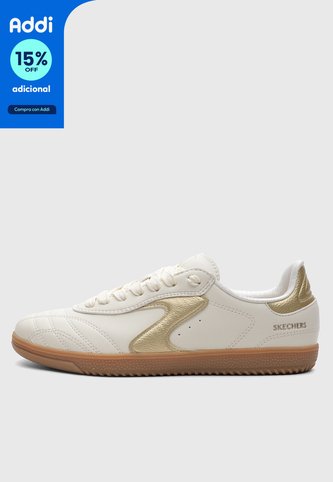 Tenis Lifestyle SKECHERS Hotshot - Simply Stitched Beige Skechers