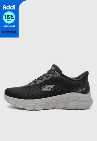 Tenis Training SKECHERS Bobs B Flex - Glacial Edge Negro Skechers