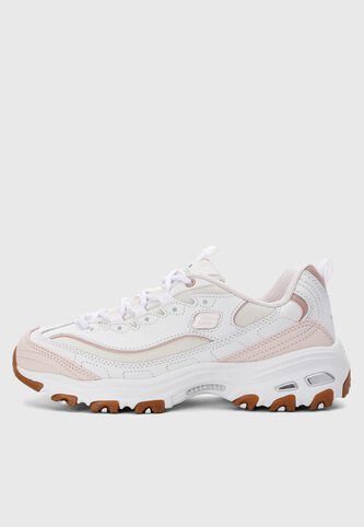 Tenis SKECHERS D'Lites Marfil Skechers