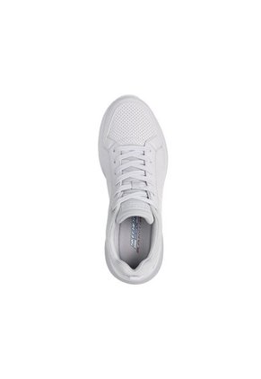 Tenis Skechers Hombre Bobs Arc Waves 2.0 Memory Foam Blanco