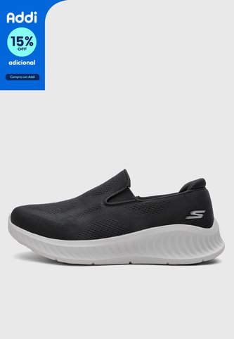 Tenis Walking SKECHERS Go Walk Now - Manny Negro Skechers