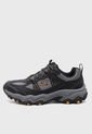 Tenis Outdoor Negro-Gris-Mostaza Skechers Stamina AT - Upper Stitch de Skechers