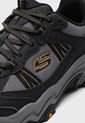 Tenis Outdoor Negro-Gris-Mostaza Skechers Stamina AT - Upper Stitch de Skechers