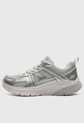 Tenis SKECHERS Bobs Vamos Plateado