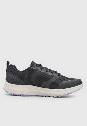 Tenis Running Negro-Lila-Celeste Skechers Go Run Consistent-Stamina